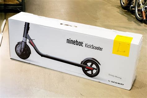 electric scooter packaging guide